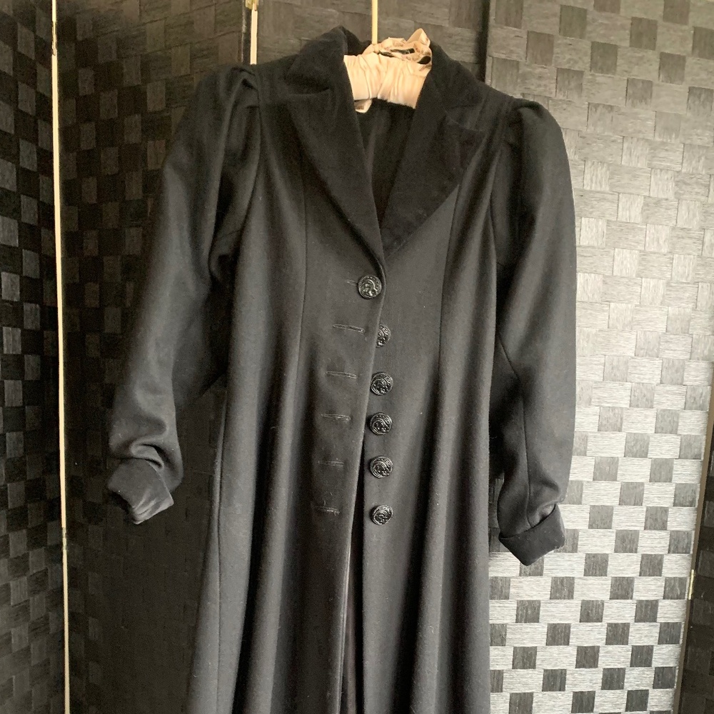 Cattle Kate Western Style Ladies Carriage Coat, Black, size 4